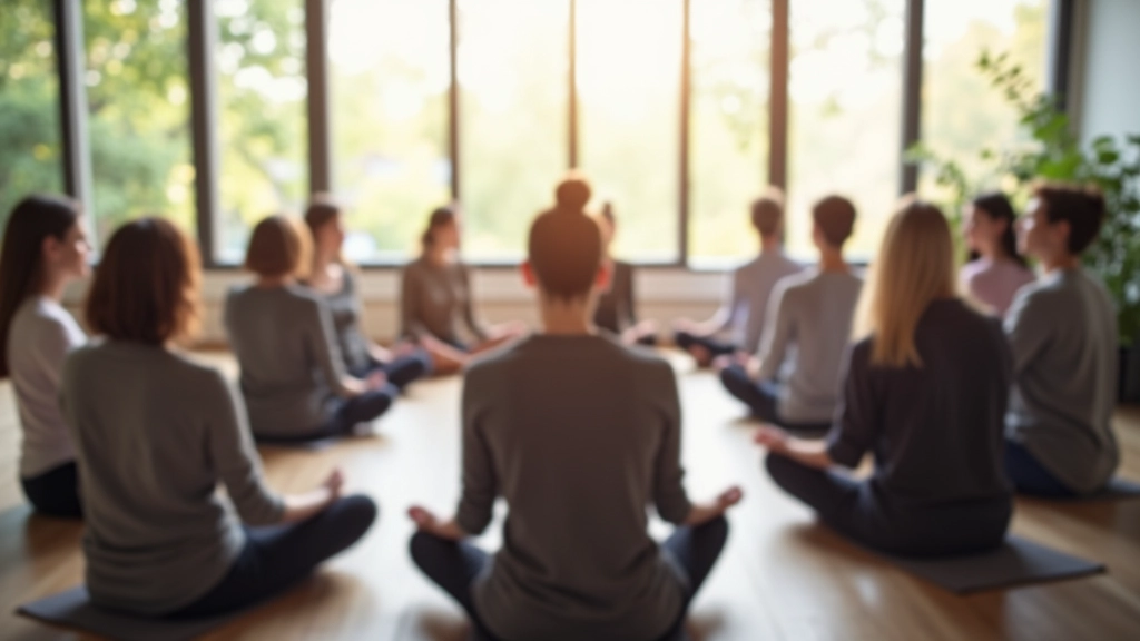 Groupe de professionnels en formation respiratoire