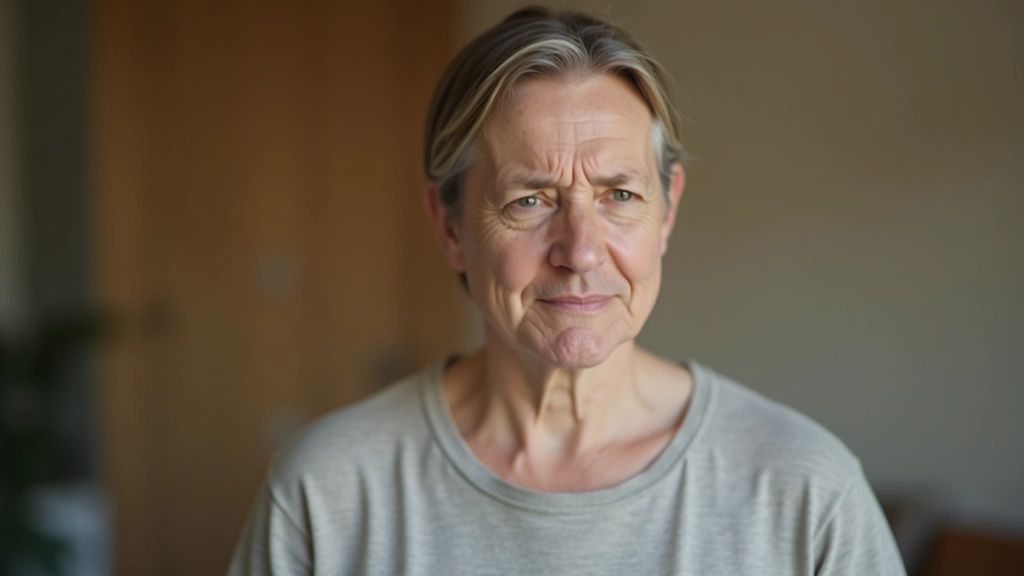 Gros plan sur les signes physiques du stress — mains serrées et expression du visage concentrée